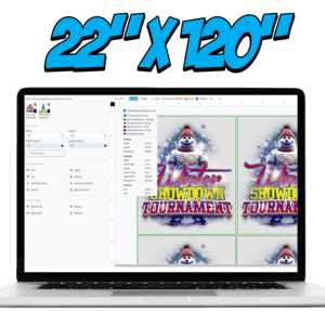 22 x 120 Gang Sheet